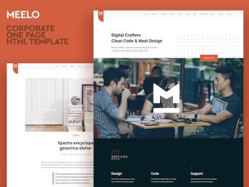 Meelo - Corporate One Page HTML Template Yazı Tipi