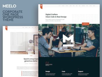 Meelo - Corporate One Page WordPress Teması