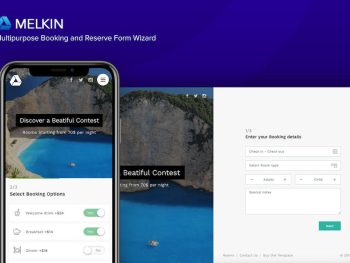 Melkin - Booking and Reserve Form Wizard Yazı Tipi