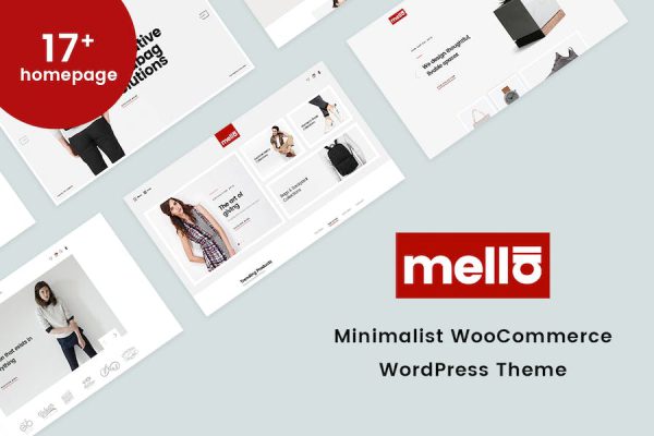 Mella - Minimalist WooCommerce WordPress Teması