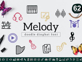 Melody Dingbat Yazı Tipi