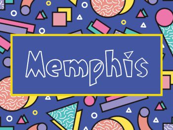 Memphis - Optimistic Typeface Yazı Tipi