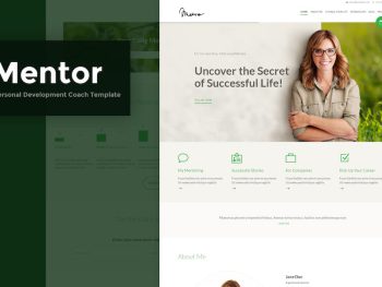 Mentor - Personal Development Coach HTML Template Yazı Tipi