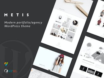 Metis - Portfolio / Agency WordPress Teması