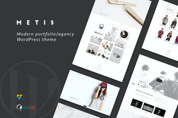 Metis - Portfolio / Agency WordPress Teması