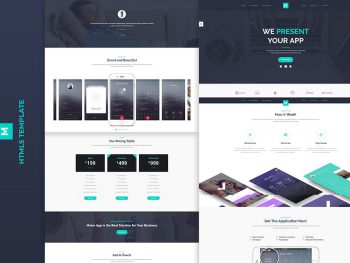 Metro App - Application HTML5 Template Yazı Tipi