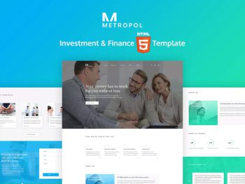 Metropol - HTML Finance& Investment Template Yazı Tipi