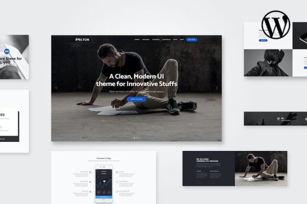 Milton - Multipurpose Creative WordPress Teması