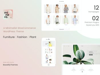 Minera - Minimalist WooCommerce WordPress Teması