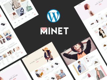 Minet - Minimalist eCommerce WordPress Teması