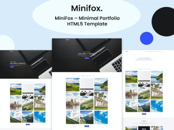 MiniFox – Minimal Portfolio HTML5 Template Yazı Tipi