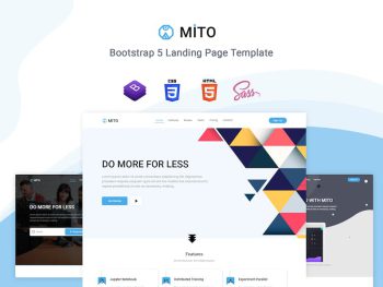 Mito - Bootstrap 5 Landing Page Template Yazı Tipi