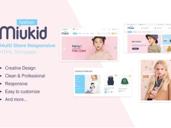 MiuKid | Multi Store Responsive HTML Template Yazı Tipi