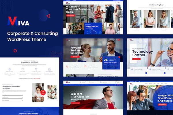 Miva - Business Consulting WordPress Teması