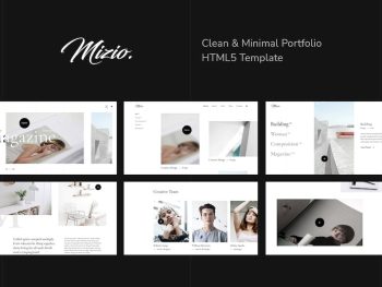 Mizio - Clean & Minimal Portfolio HTML5 Template Yazı Tipi