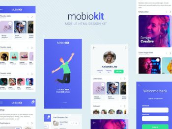 Mobiokit - HTML Mobile UI Kit Yazı Tipi
