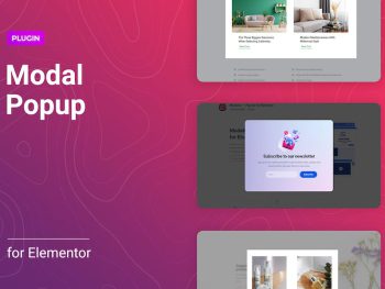 Modal Popup Window for Elementor WordPress Eklentisi