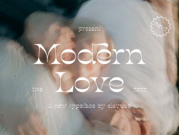 Modern Love Yazı Tipi