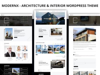 Modernx - Architecture & Interior WordPress Teması