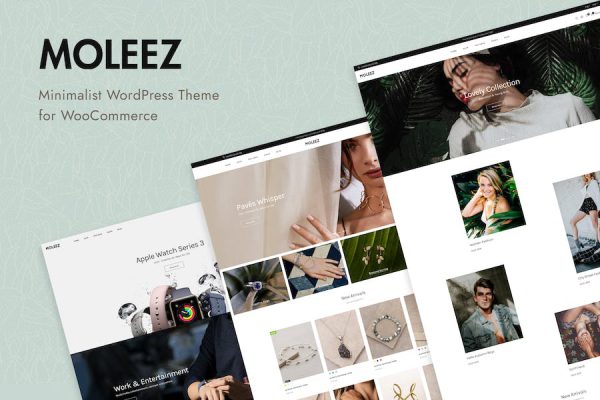 Moleez - Minimalist for WooCommerc WordPress Teması