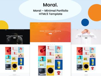 Moral - Minimal Portfolio HTML5 Template Yazı Tipi