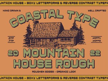 Mountain House Rough Yazı Tipi