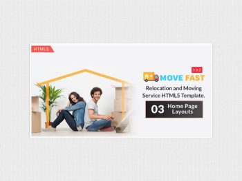 Move Fast - Relocation and Moving Service Template Yazı Tipi