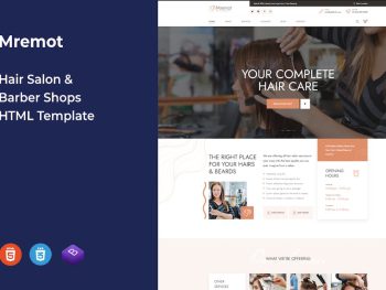 Mremot - Hair Salon & Barber Shops HTML Template Yazı Tipi