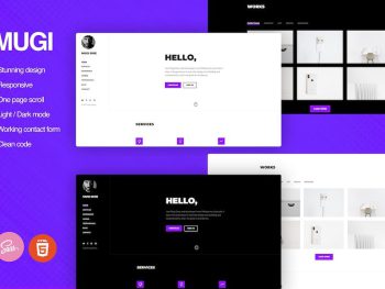 Mugi - Personal Portfolio & Resume HTML Template Yazı Tipi