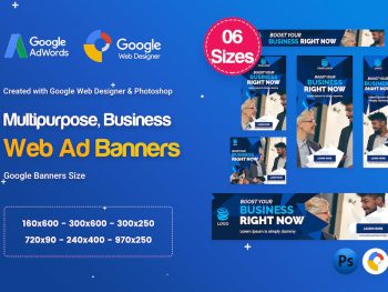 Multi-Purpose Banners HTML5 D73 Ad Yazı Tipi