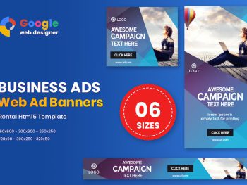 Multi Purpose Banners HTML5 Yazı Tipi