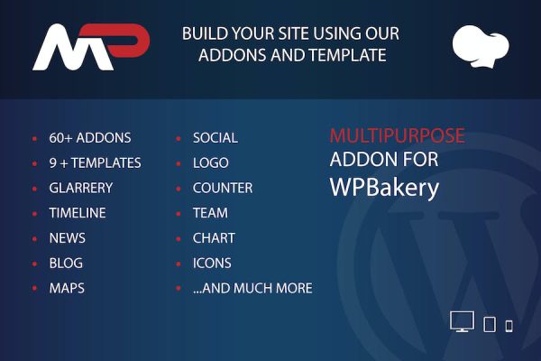 MultiPurpose Addons for WPBakery Page Builder WP WordPress Eklentisi