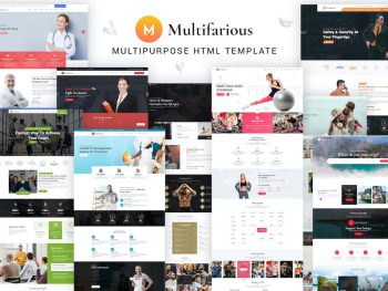 Multifarious - Multi-Concept Services Responsive Yazı Tipi