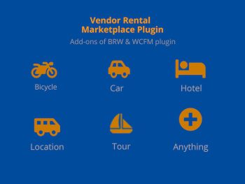 Multiple Vendor Rental Marketplace WP Plugin WordPress Eklentisi