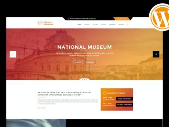 Museum - Responsive WordPress Teması