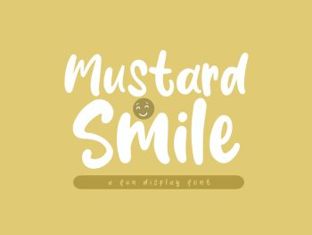 Mustard Smile Yazı Tipi