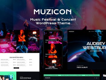 Muzicon WordPress Teması