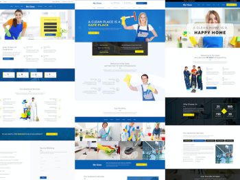 MyClean - Cleaning Company Responsive Template Yazı Tipi