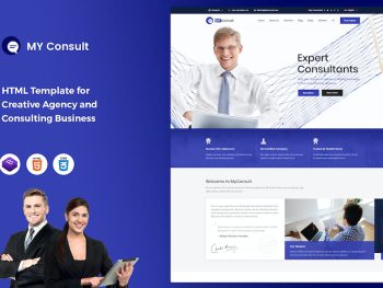 MyConsult - Business Consulting Service Template Yazı Tipi