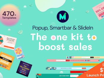 MyShopKit Popup SmartBar SlideIn WordPress Eklentisi