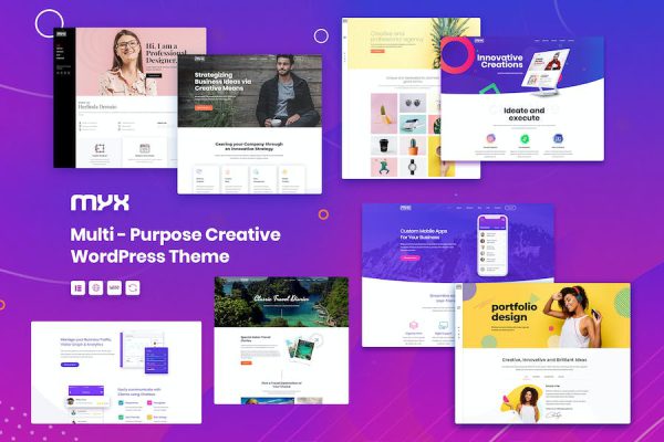 Myx - Multipurpose WordPress Teması