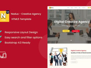 Nadus - Creative Agency HTML5 Template Yazı Tipi