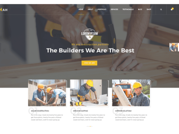 Nah Multipurpose Construction responsive HTML5 Tem Yazı Tipi