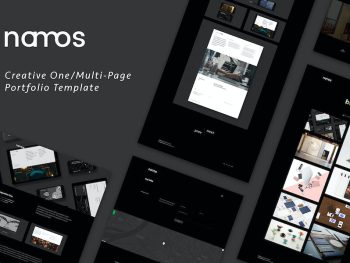 Namos - Creative One/Multi-Page Portfolio Template Yazı Tipi