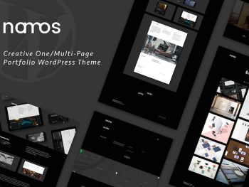 Namos - Creative One/Multi-Page Portfolio WordPres WordPress Teması