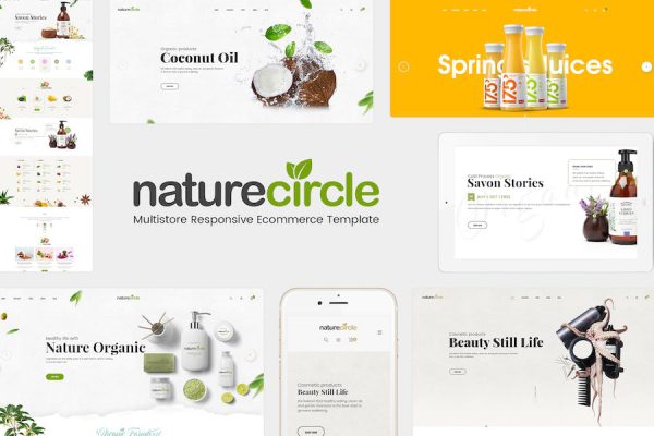 NatureCircle - Organic WooCommerce WordPress Teması