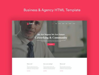 Negozu - Business and Consulting Services HTML Tem Yazı Tipi