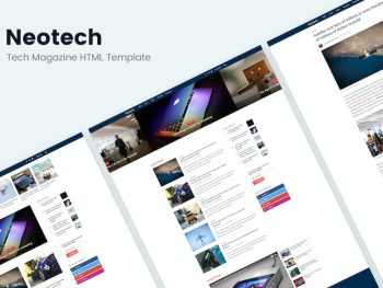 Neotech | Tech Magazine HTML Template Yazı Tipi