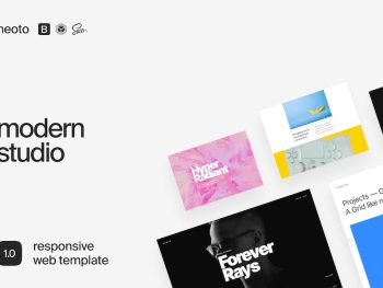 Neoto | Creative Studio Portfolio Template Yazı Tipi