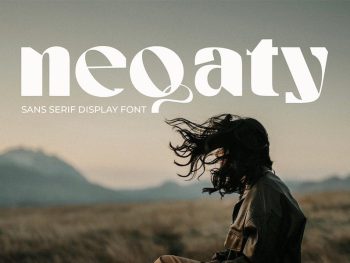 Neqaty - Serif Font Yazı Tipi